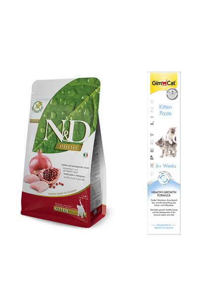 N D Nd Tahilsiz Kitten Tavuklu Narli Yavru Kedi Kuru Mamasi 1 5 Kg Trendyol