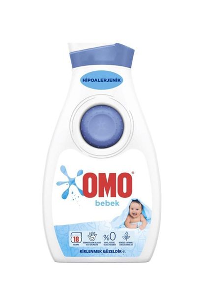 Omo Bebek Hassas Ciltler Icin Sivi Camasir Deterjani 900 Ml 18 Yikama Trendyol