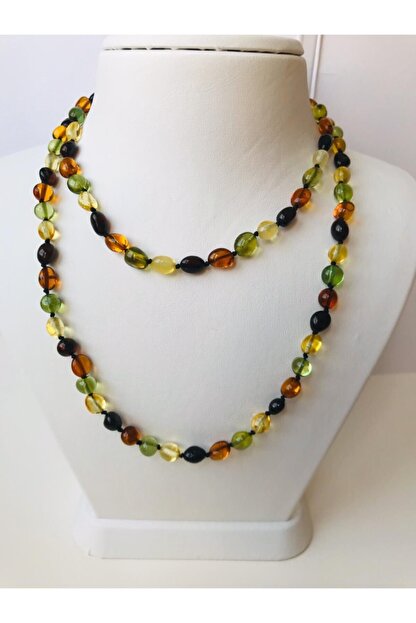 Nissbebe Kehribar Anne Bebek Kolye Set Trendyol