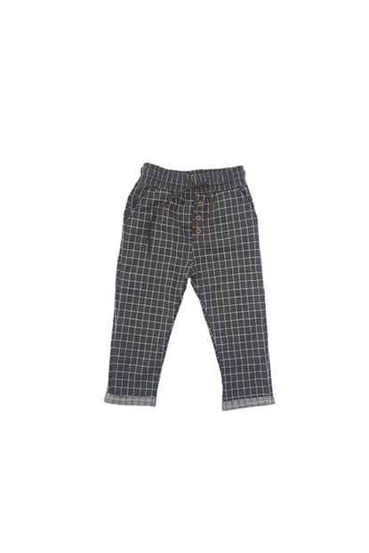 Civelek Erkek Bebek Kareli Penye Pantolon 0038 Trendyol