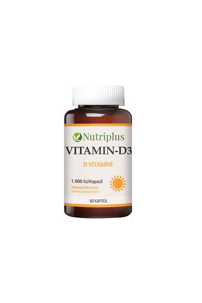 Farmasi Nutriplus D Vitamini 60 Kapsul Trendyol