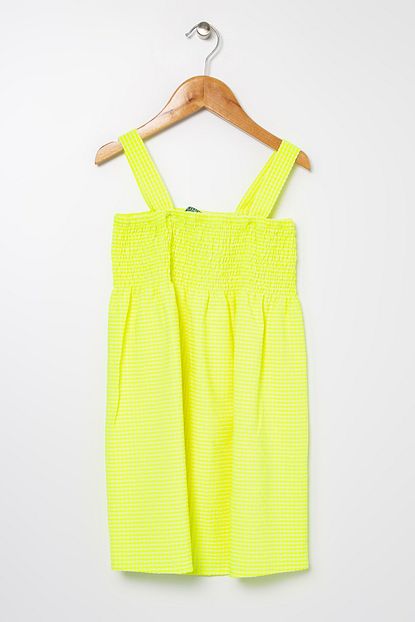 Limon Company Kiz Cocuk Sari Elbise Boyner Trendyol