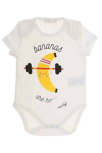 Mammaramma Erkek Bebek Ekru Body Boyner Trendyol