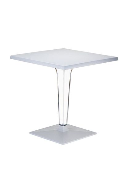 Siesta Ice 60x60cm Kare Masa Balkon Bahce Masasi Mobilyasi Trendyol
