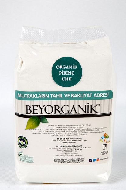 Beyorganik Organik Pirinc Unu Bebekler Icin 500gr Trendyol