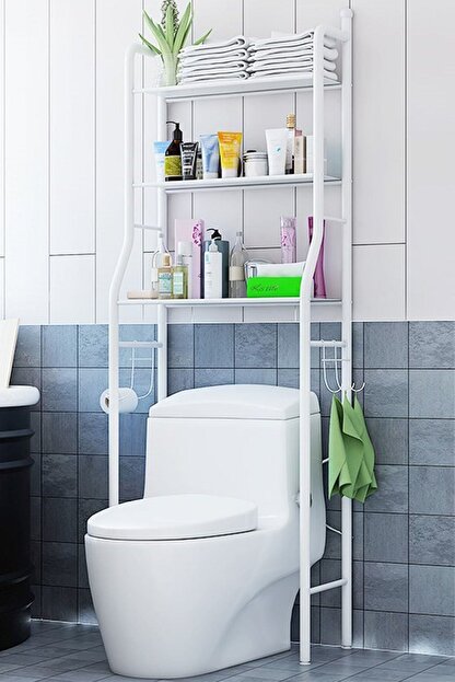 Platinreyon Klozet Ustu Duzenleyici Banyo Rafi Banyo Duzenleyici Banyo Dolap Trendyol