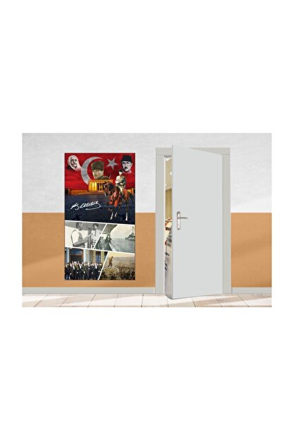 Okulposteri Ataturk Posteri Duvar Koridor Posterleri 50x70 Cm Forex Gorsel Tablo Trendyol