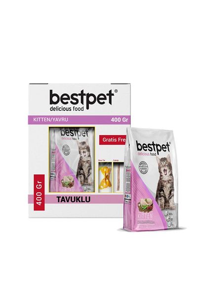 Bestpet Kitten Chicken Tavuklu Yavru Kedi Mamasi 400 Gr Trendyol