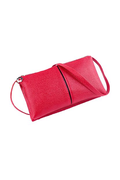 Elya Kadin Kirmizi Askili Clutch Canta Trendyol