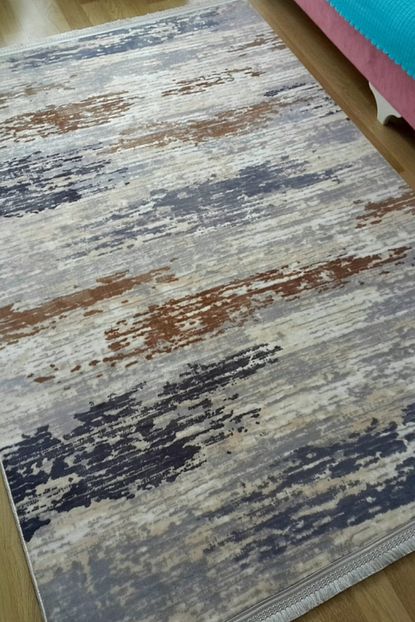 Sarar Life Gri 200x250 Cm Yuksek Kalite Kaymaz Taban Sacakli Hali 5340728291601 Trendyol