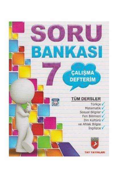 Tay Yayinlari 7 Sinif Tum Dersler Soru Bankasi Calisma Defterim Yeni Trendyol