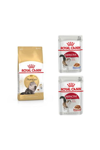 Royal Canin Persian Iran Yetiskin Kuru Kedi Mamasi 2 Kg 2 Adet Instinctive Yas Mama 85 Gr Trendyol