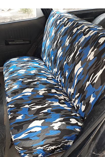 Autofresh Fiat Doblo 2014 Koltuk Koruyucu Askeri Kamuflaj Kilif Yeni Nesil Spor Gorunum Tuning Mavi Trendyol