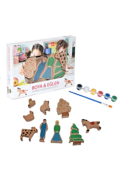 Neva Ahsap Boyama Seti Oyuncagi Trendyol