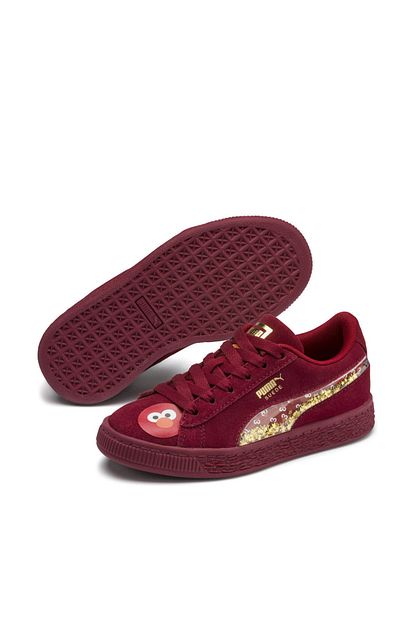 Puma Kids Sesame Street 50 Suede Statement Cocuk Ayakkabi Trendyol