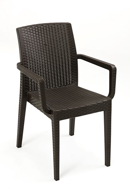 Rainbow Rainbow Siena Rattan Sandalye Kahverengi Trendyol