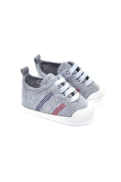 Freesure 201223 Gri Erkek Bebek Patik Bebek Ayakkabi Trendyol