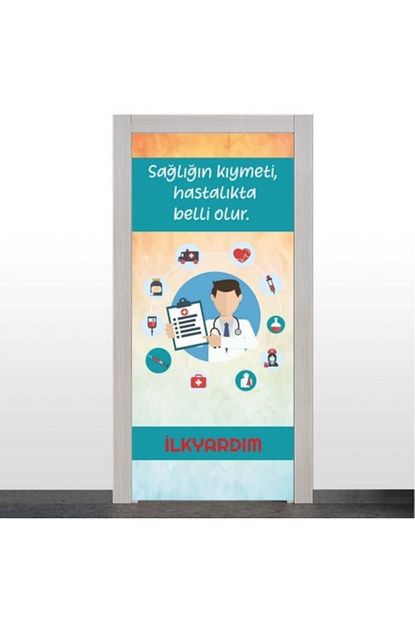 Okularenkkat Ilkyardim Odasi Kapi Giydirme Trendyol