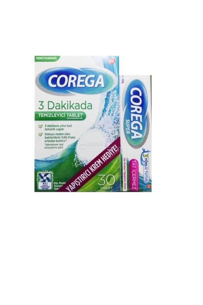 Corega 3 Dakikada Temizleyici 30 Tablet Trendyol