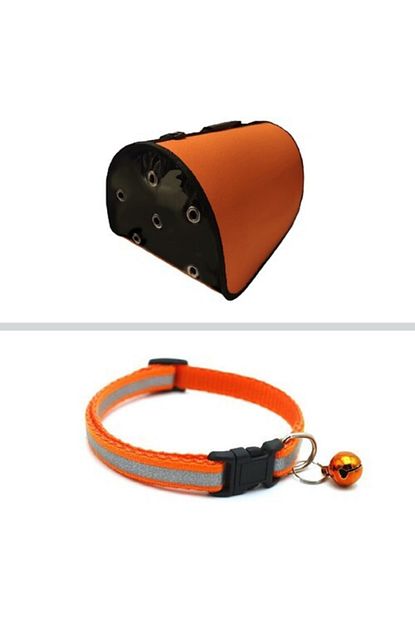 Petbag Fly Bag Kopek Kedi Tasima Cantasi Ve Reflektorlu Zilli Kedi Boyun Tasmasi Trendyol