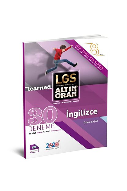 Borealis Yayincilik Borealis Learned Altin Oran Lgs 8 Sinif Ingilizce 30 Deneme Trendyol