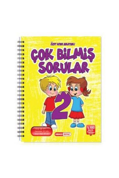 Kirmizi Beyaz Yayinlari Kirmizi Beyaz 2 Sinif Cok Bilmis Sorular Tum Dersler Ozet Konu Anlatimli Trendyol