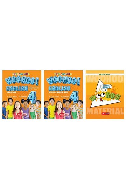Kirmizi Beyaz Yayinlari Kirmizi Beyaz 4 Sinif English Woo Hoo Students Activity Book Trendyol