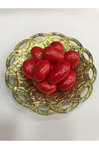 Tugram Kirmizi Renkli Cikolata Kapli Badem Sekeri 1kg Trendyol