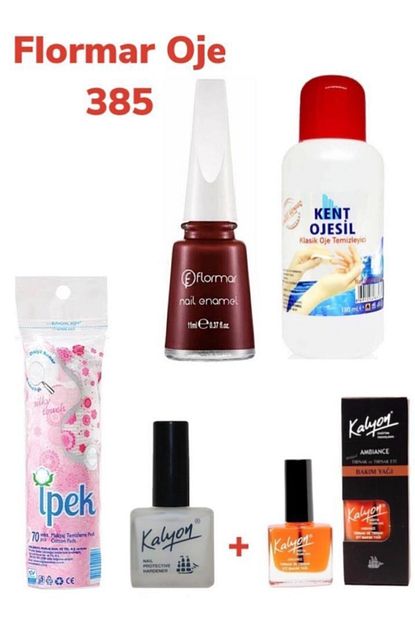 Flormar Oje 385 Bakim Seti Trendyol