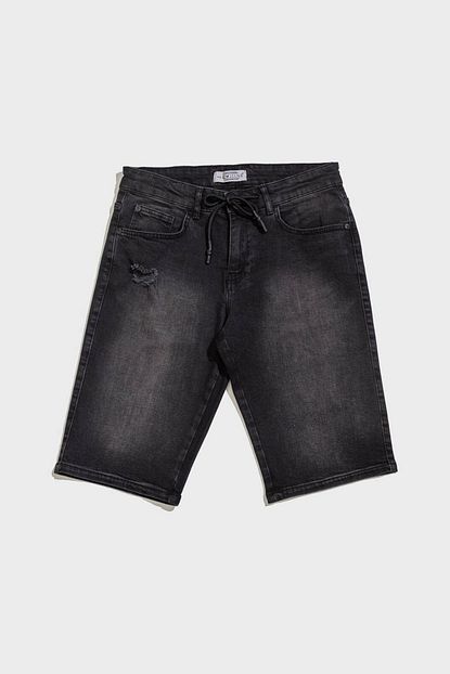 Lc Waikiki Erkek Siyah Rodeo Jean Sort 0so645z8 Trendyol