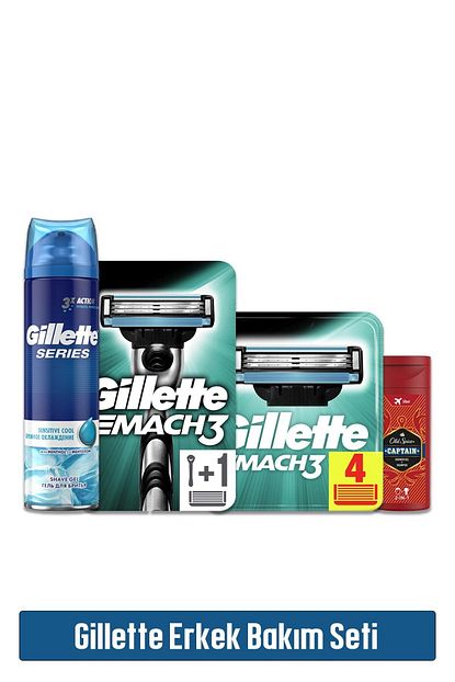 Fusion Gillette 4 Lu Erkek Bakim Seti Trendyol