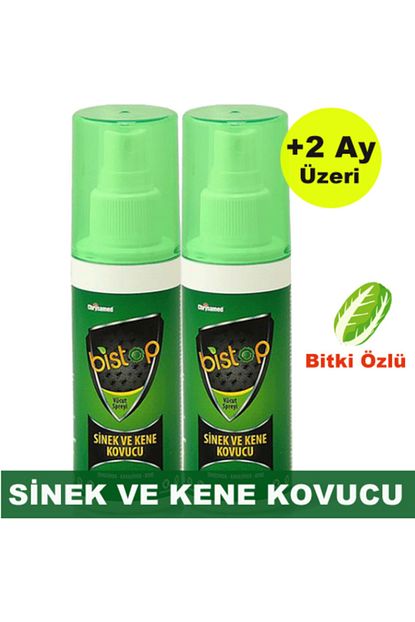 Chrysamed Bistop Okaliptus Bitki Ozlu Sinek Ve Kene Kovucu Sprey 100 Ml X 2 Adet 2 Ay Uzeri Kullanim Trendyol