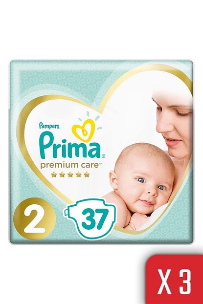 P G Prima Premium Care Bebek Bezi 2 Beden 4 8 Kg 111 Li Mini Ekonomi Paketi Trendyol