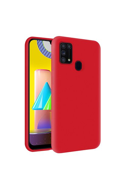 kzy samsung galaxy m31 ici kadife soft logosuz lansman silikon kilif kirmizi fiyati yorumlari trendyol