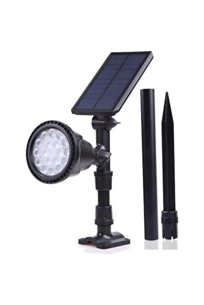 Forlife 15w Solar Gunes Enerjili Kazikli Cim Bahce Spot Aydinlatma Armaturu Beyaz Amber Gun Isigi Trendyol