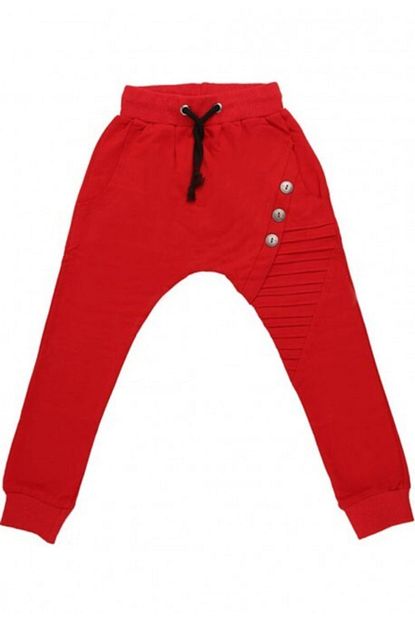 Ziqzaq Kids Cocuk Unisex Kirmizi Pantolon Trendyol