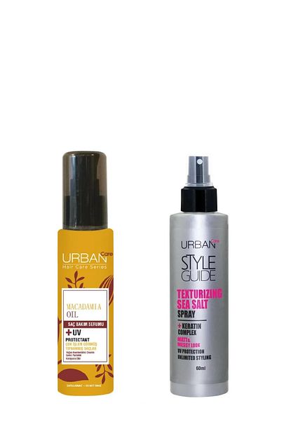 Urban Care Macadamia Oil Fusion Sac Bakim Serumu 75 Ml Deniz Tuzu Etkili Sekillendirici Sprey 60 Ml Trendyol