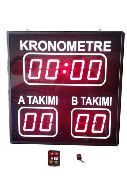 Teknomerkez Hali Saha Skorbord Scoreboard Sistemi Kasa Olcusu 60x60 Cm Trendyol