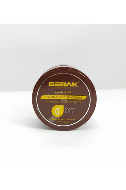 Bebak Kakao Ozlu Bronzlastirici Gunes Kremi 100 Ml Trendyol