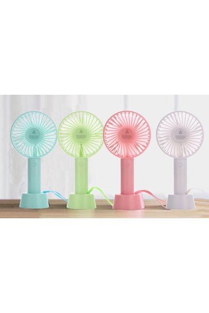 Mastek Sarjli El Vantilatoru Masaustu Kademeli Usb Vantilator Sogutucu Fan Trendyol