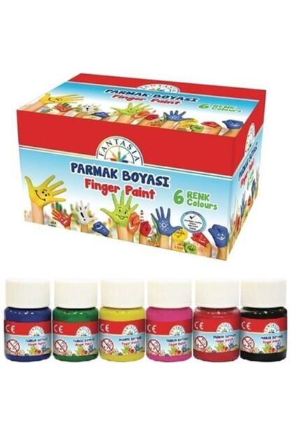 Faber Castell Fantasia 6 Renk Parmak Boyasi Su Bazli Trendyol