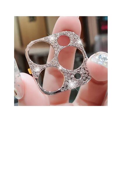 Hepsiofis Apple Iphone 11 Pro Promax 3d Siyah Tasli Kamera Lens Koruyucu Trendyol
