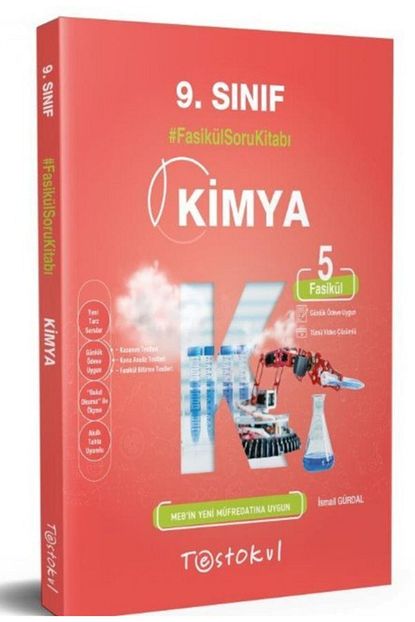 Kafa Dengi 9 Sinif Kimya Fasikul Soru Kitabi Test Okul Yayinlari Trendyol