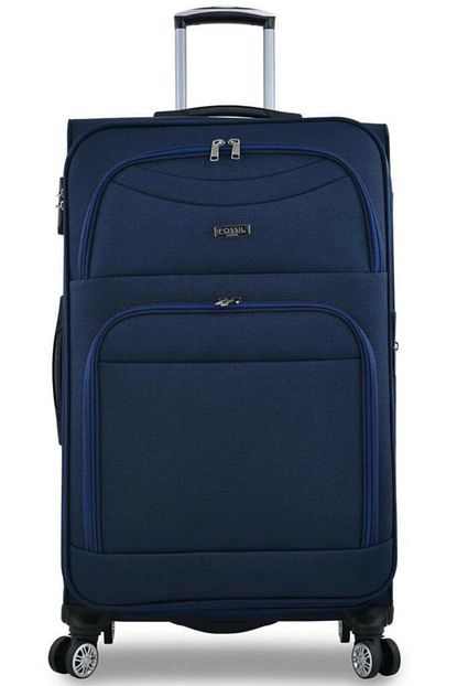 fossil lacivert unisex buyuk boy valiz fiyati yorumlari trendyol