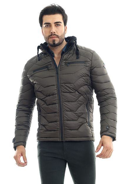 Blackmood Erkek Outdoor Sisme Mont Cikarilabilir Kapusonlu Trendyol