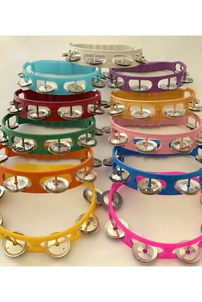 Dugundernek16 Plastik Dayanikli Karisik Renkli Kina Tefi 10 Adet Trendyol