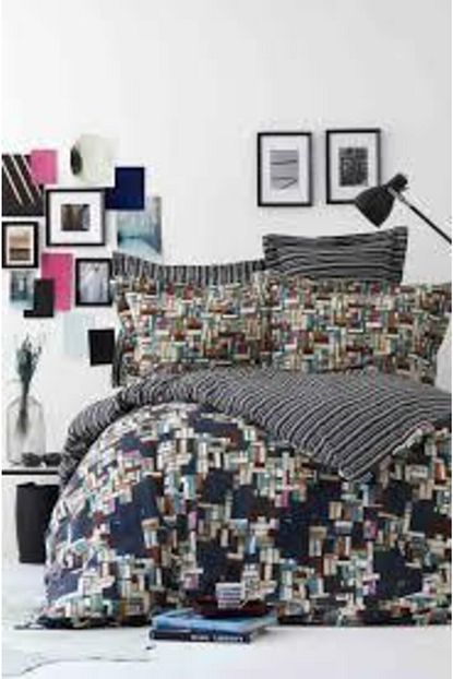 Karaca Home Tanis Siyah Ranforce Cift Kisilik Nevresim Takimi Trendyol