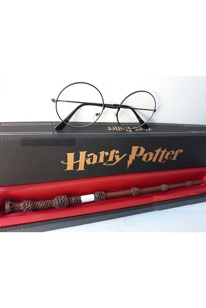 Harry Potter Yuzuklerin Efendisi Gozluk Dumbledore Asa 2 Urun Trendyol