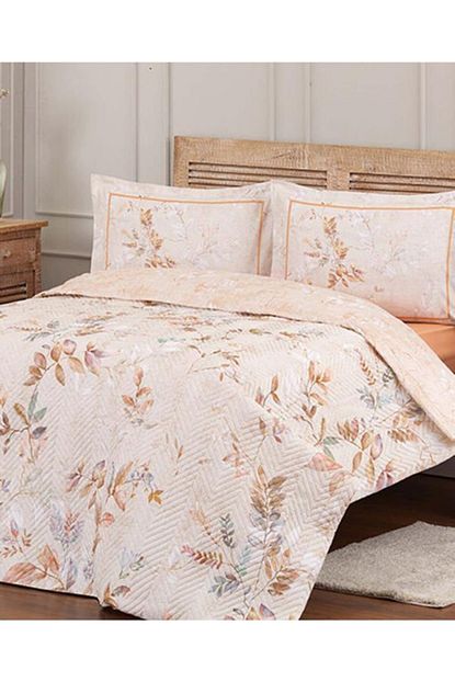 Ozdilek 4 Dort Mevsim Kapitoneli Nevresim Takimi Cift Kisilik Autumn Floret Trendyol