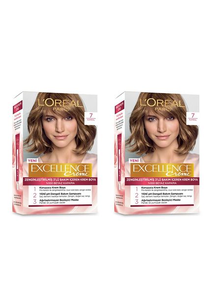 L Oreal Paris Kumral Excellence Creme Sac Boyasi 7 Trendyol